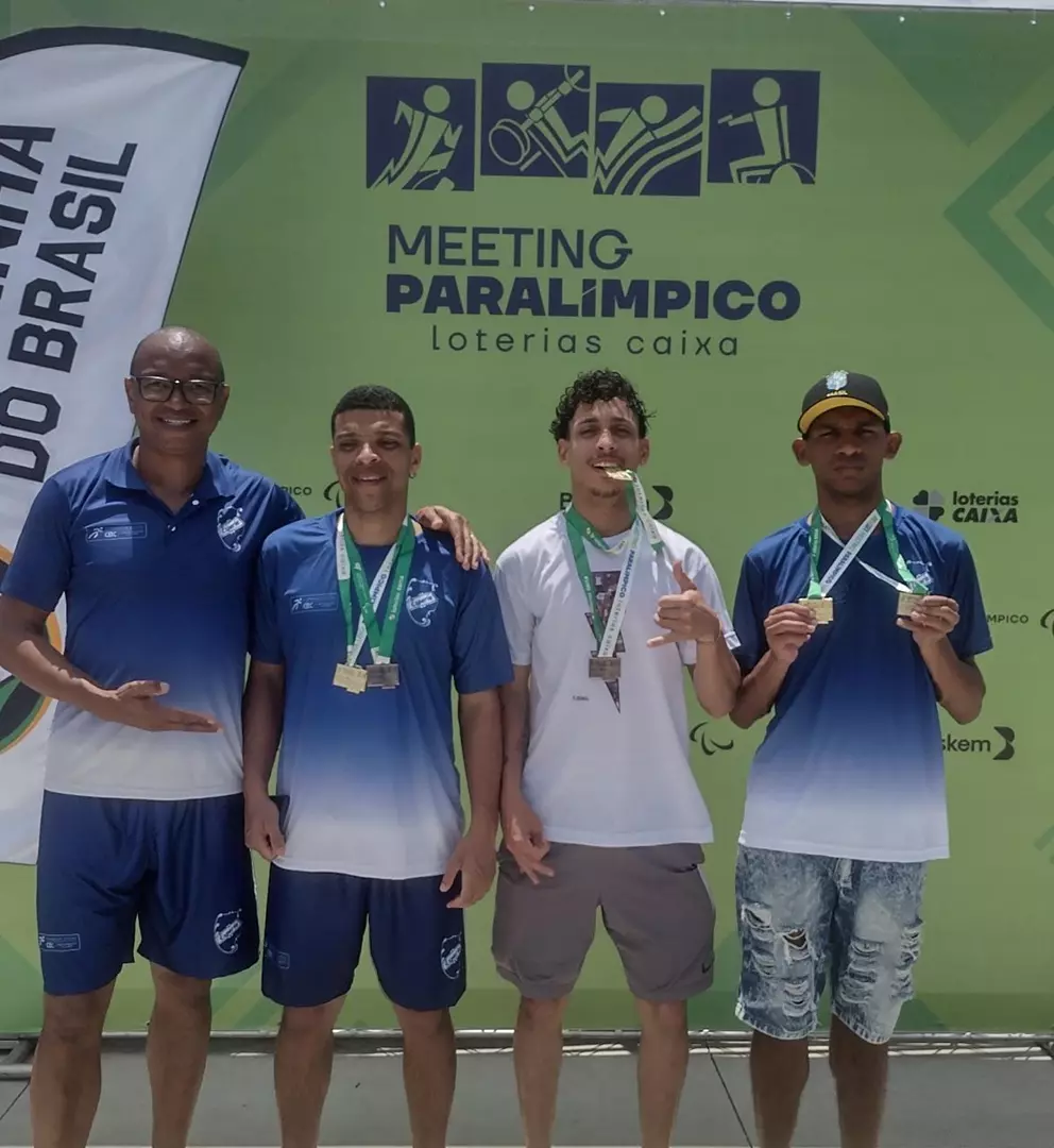 Esperiotas conquistam ouro e bronze no Meeting Paralímpico